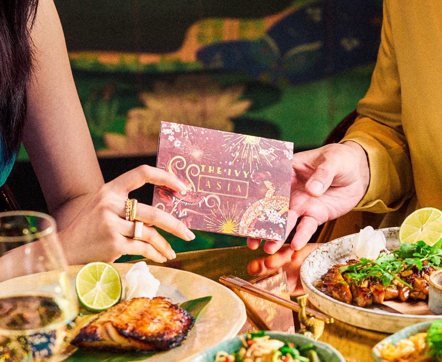 The Ivy Asia gift cards.