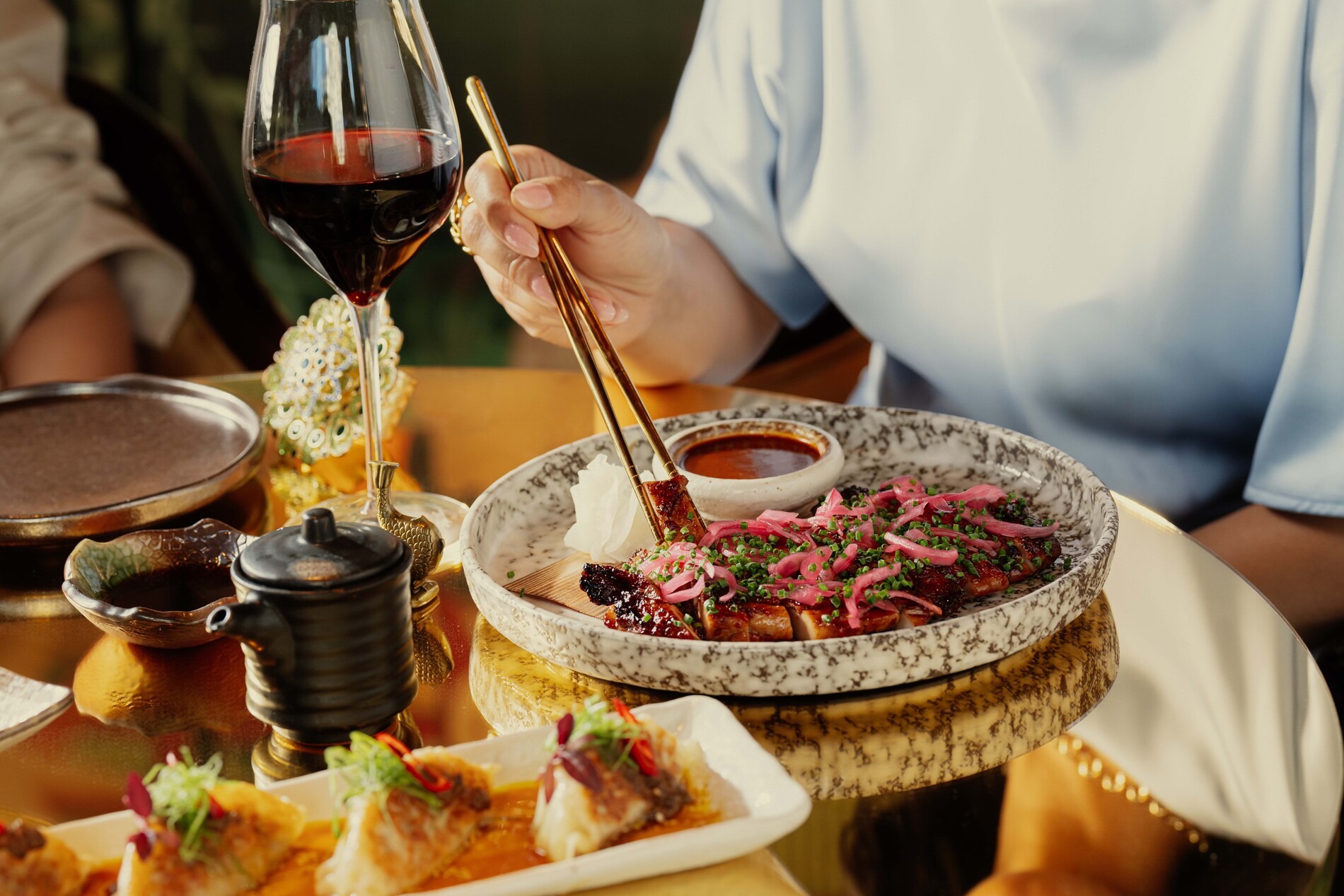 Dragon lunch menu.
