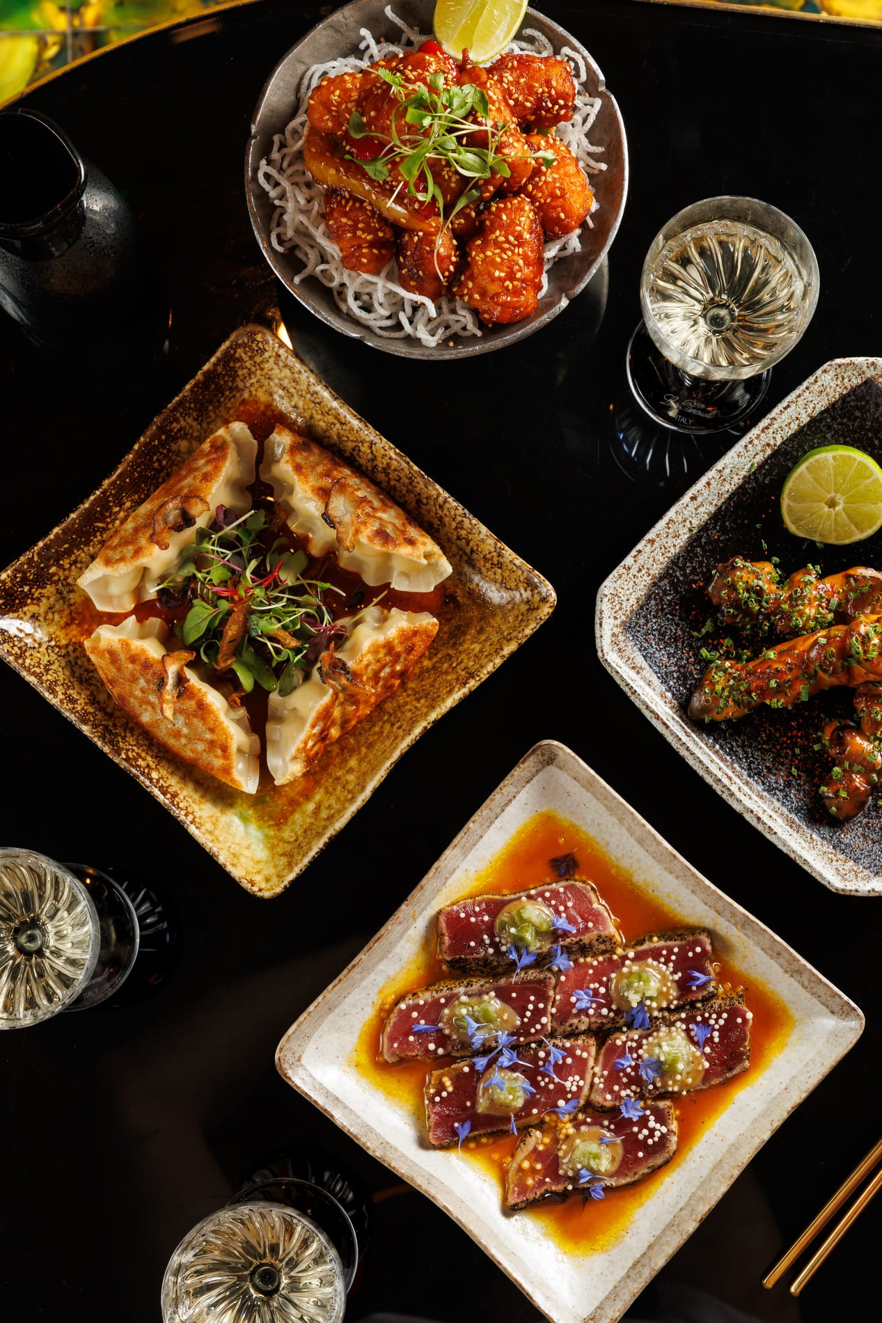 experience menu at the ivy asia