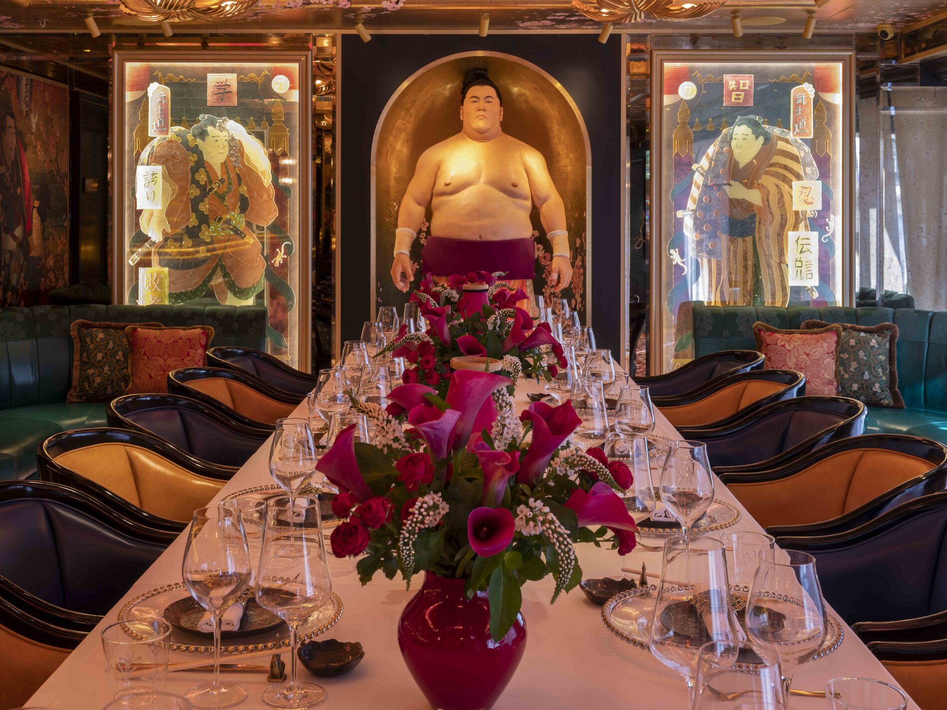 The Sumosan Room at The Ivy Asia Guildford.