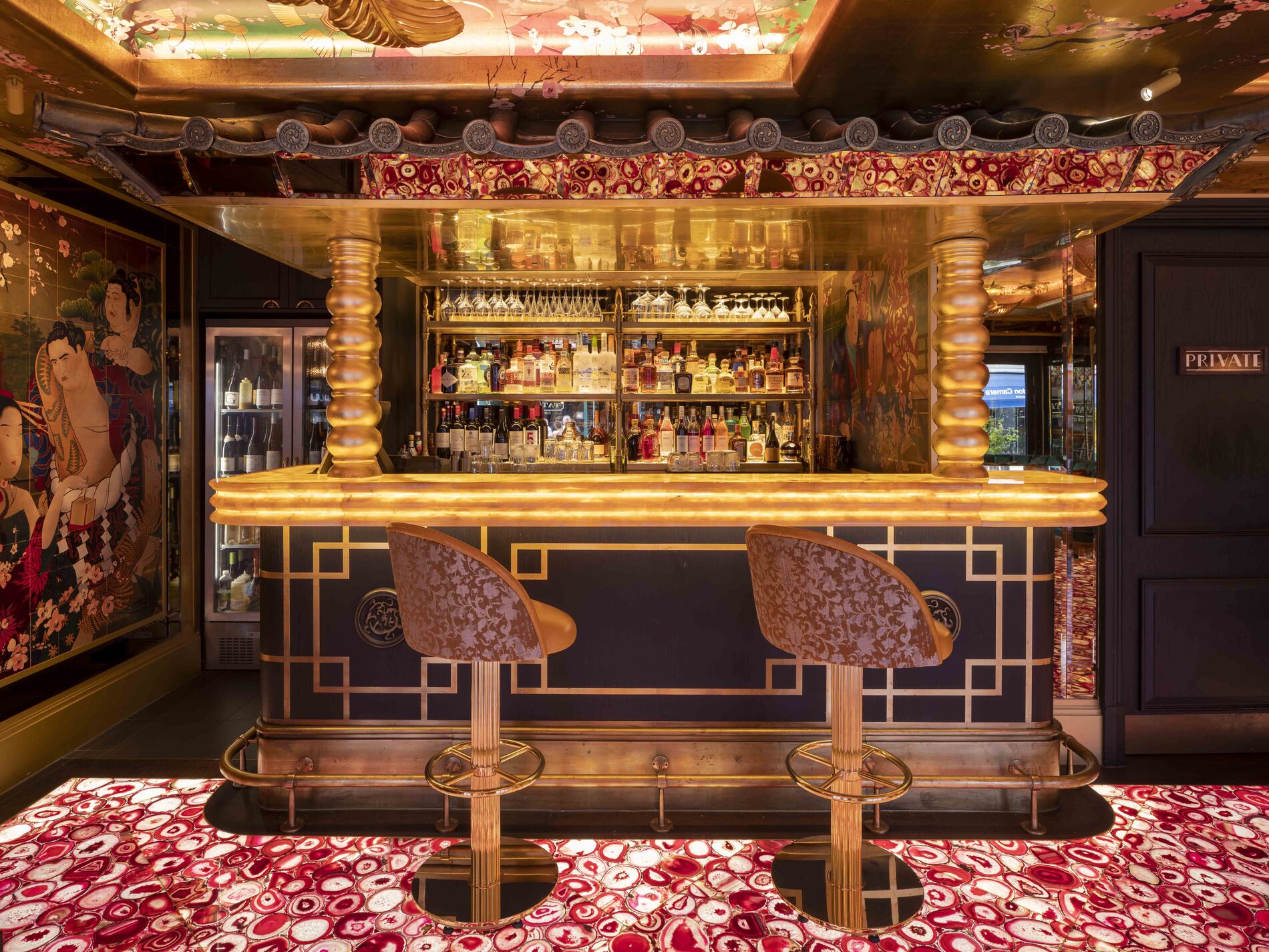 The Sumosan Room interiors.