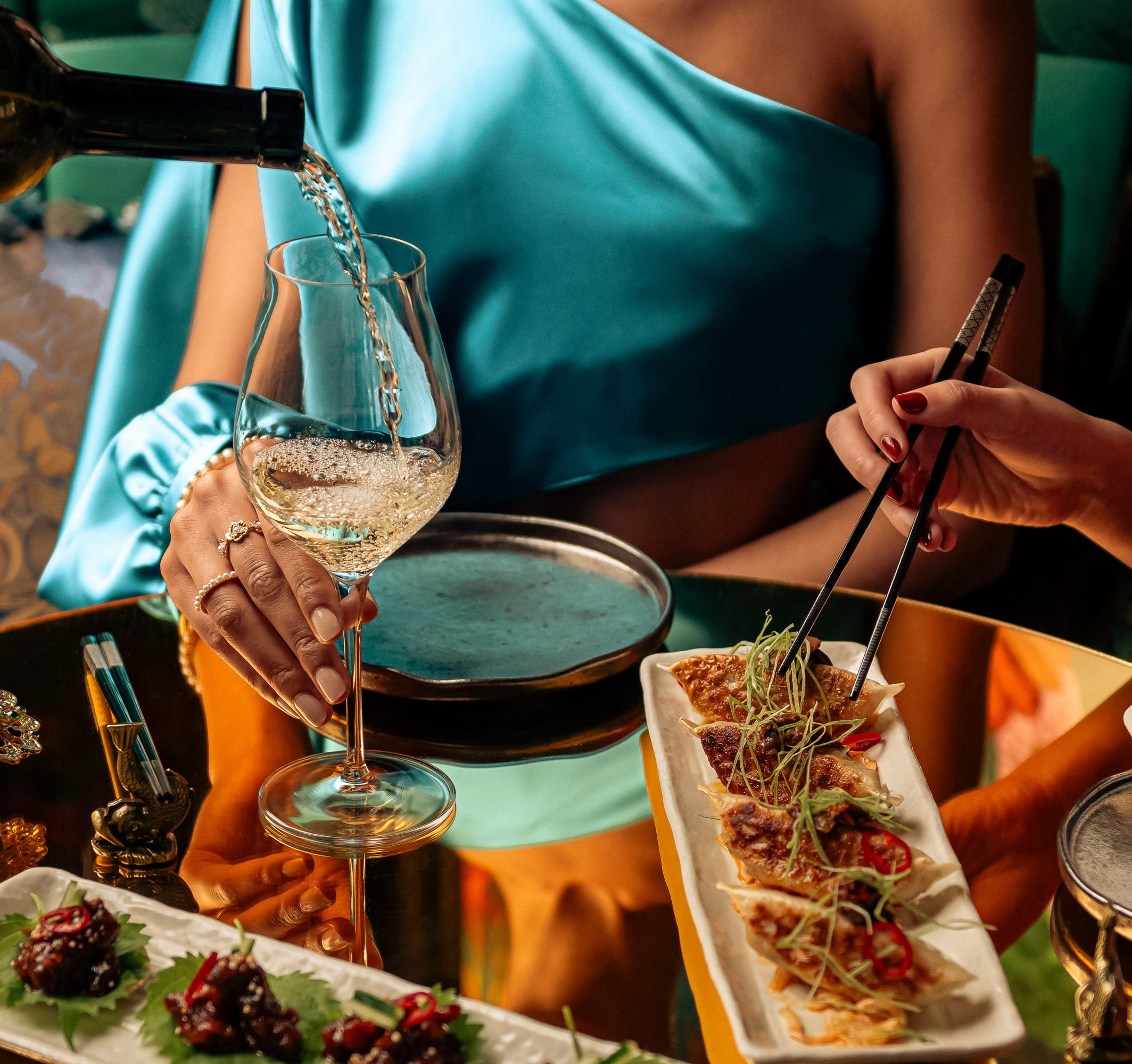 Dinner at The Ivy Asia.