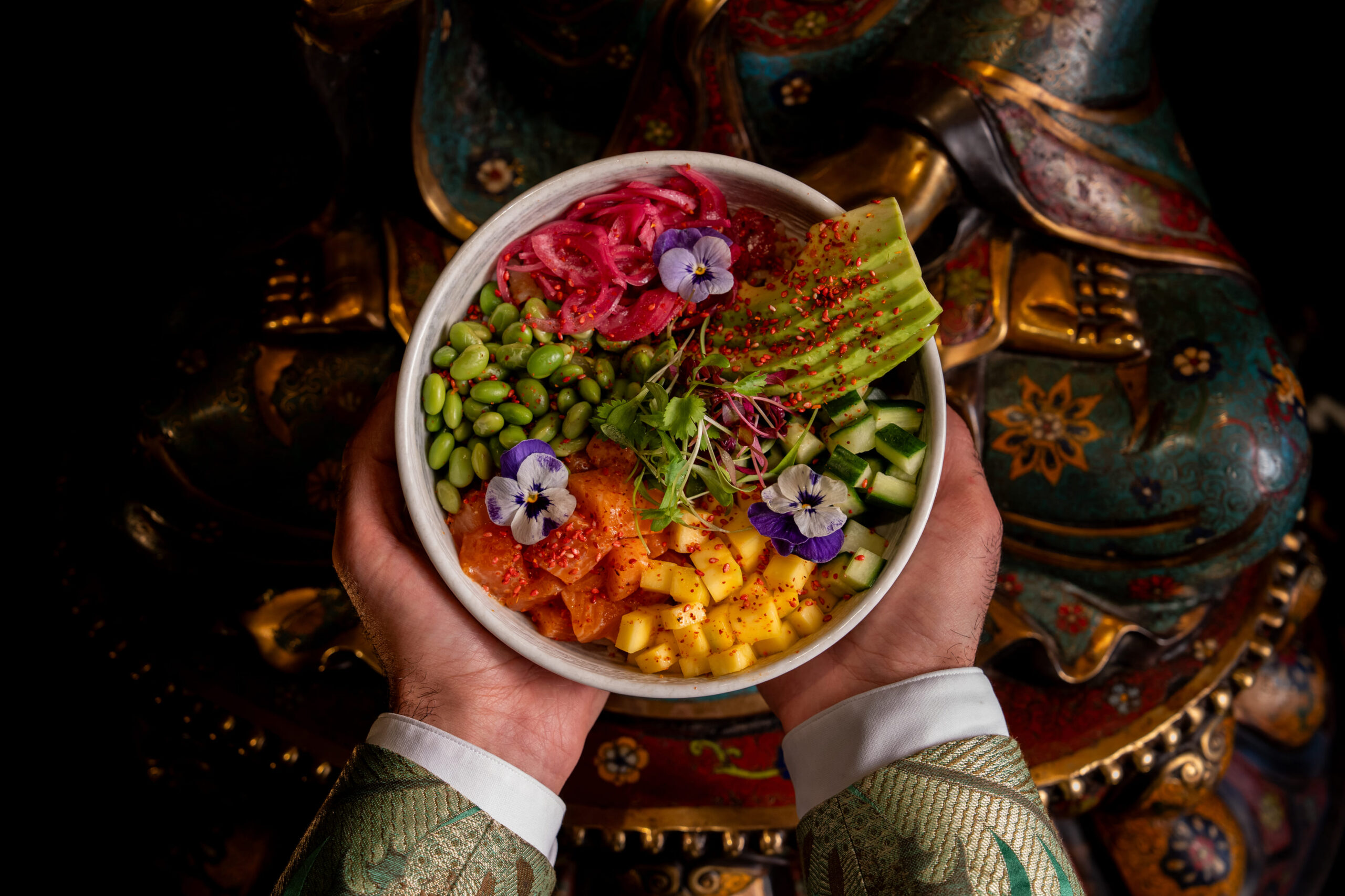 cheslea in bloom poke bowl