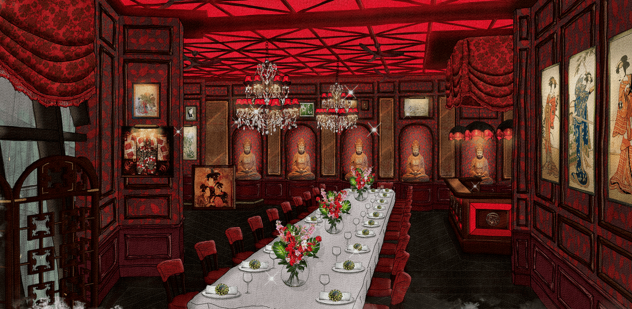 render of the sekushi room